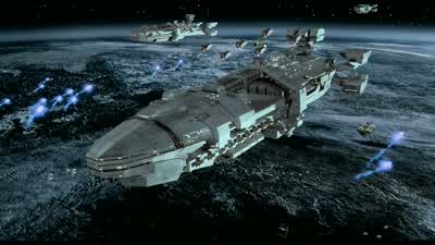 Plasma ma'am from the planet Bug batteriesAccording to Military Intelligence it'll be random and lightDrop status Drop is 35 percent complete ma'amSteady as she goes Number Two - Starship Troopers