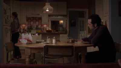 (plate clatters lightly) - The Americans
