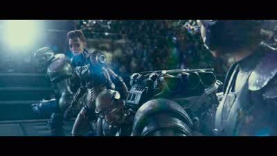 Players, 10-second warning. - Alita: Battle Angel
