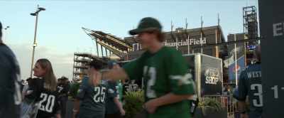 [players grunting] - Kelce