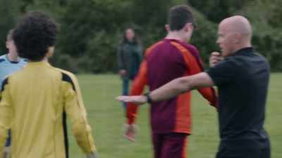 (players shouting)
(whistle shrilling) - The Drowning