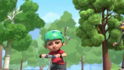 [playful music] - The Adventures of Paddington
