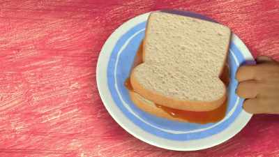 -[playful music]
-[squishing] - The Adventures of Paddington