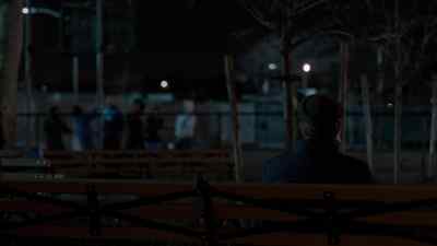 (playful shouting continues,
basketball bouncing) - The Americans
