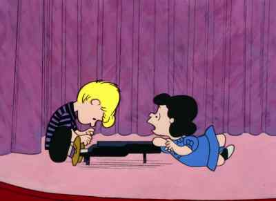 [PLAYING BEETHOVEN'S "FÃœR ELISE"] - A Charlie Brown Christmas