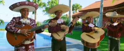 [playing cheerful music] - Beautiful Wedding