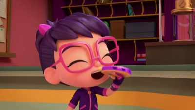 [Playing high note] - Abby Hatcher