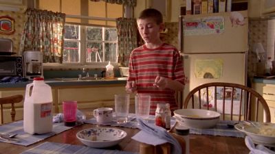 [playing "Ode to Joy"] - Malcolm in the Middle