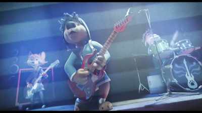 [playing rock music] - Rock Dog 2: Rock Around the Park