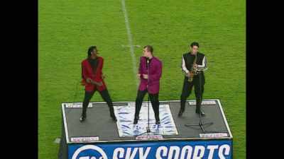 [playing sax solo
from "Baker Street"] - Fever Pitch: The Rise of the Premier League