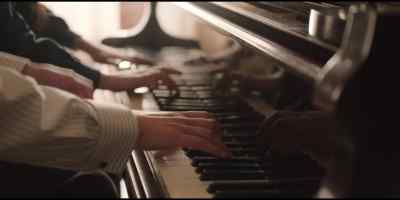 - [playing simple melody]
- [quiet chatter] - A Gentleman in Moscow