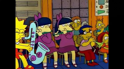 (playing the blues) - The Simpsons