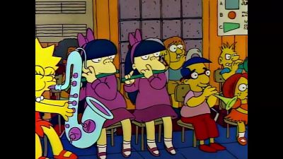 (playing the blues) - The Simpsons