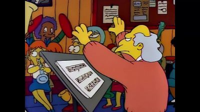 (playing the blues) - The Simpsons