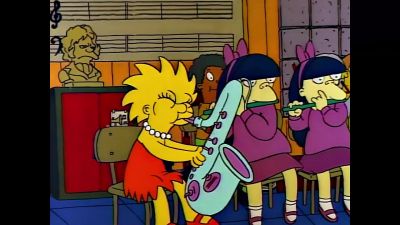 (playing the blues) - The Simpsons