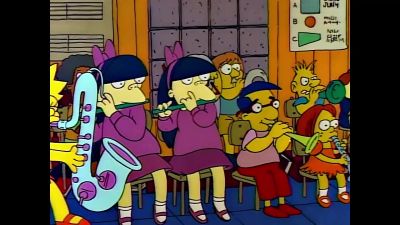 (playing the blues) - The Simpsons