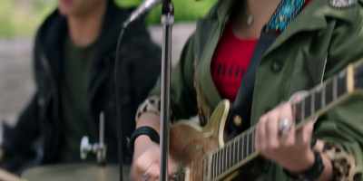 [playing "The Pressure"] - Secret Society of Second Born Royals