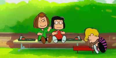 [playing upbeat melody] - Snoopy Presents: One-of-a-Kind Marcie