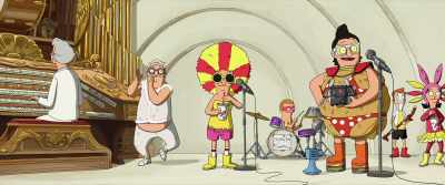 (PLAYING UPBEAT MUSIC) - The Bob's Burgers Movie