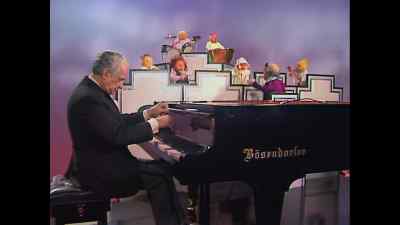 [PLAYING UPBEAT NURSERY RHYME] - The Muppet Show