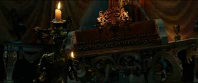 (PLAYS CHORDS AND STOPS ABRUPTLY) - Beauty and the Beast