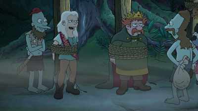 Please accept it as a gift
from my kingdom to your... this. - Disenchantment