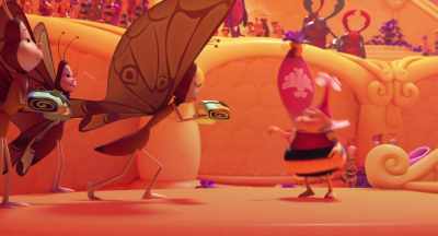 Please accept
our Honey Games offering - Maya the Bee: The Honey Games