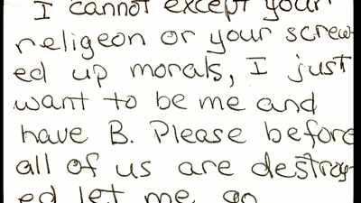 Please, before all of us - Abducted in Plain Sight