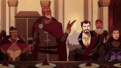 Please, allow me
to introduce our dining party. - The Legend of Vox Machina