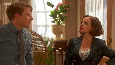 Please, Barb,
don't tell anyone what you just saw! - The Goes Wrong Show
