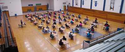 Please break the seal
on your test books - Night School