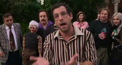 Please come back in the house.
I'm asking nicely. - Sandy Wexler