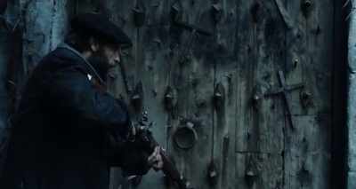 Please, come out,
or we'll have to enter by force. - Errementari: The Blacksmith and the Devil