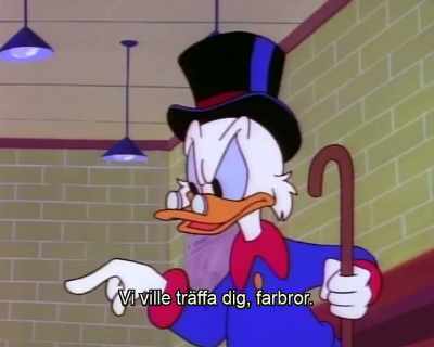 Please do not leave
the designated play area. - DuckTales