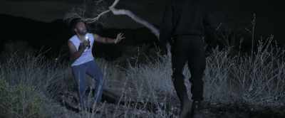 Please don't kill me!
[knife swishes] - Camp Pleasant Lake