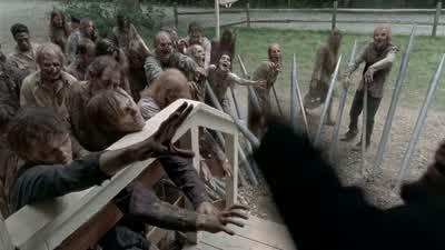 Please don't leave me out here! - The Walking Dead