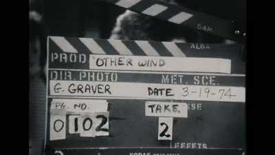 Please don't look up this way.
Look at each other. - A Final Cut for Orson: 40 Years in the Making