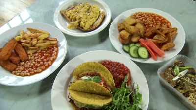"Please don't make me eat that every Monday, every Tuesday, - Back in Time for Dinner