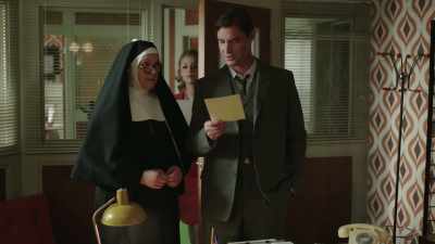 Please don't print
this letter, G.P." - Sister Boniface Mysteries
