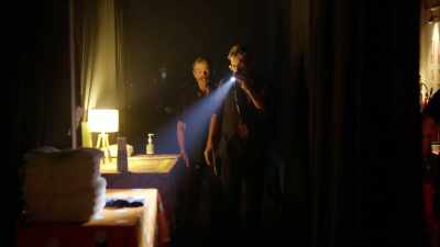 ♪ Please don't say
That nobody...♪ - Midnight Oil: The Hardest Line