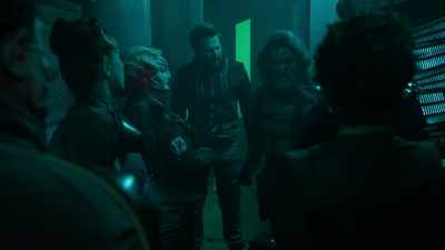Please! Don't you think
we should get that man - Vagrant Queen