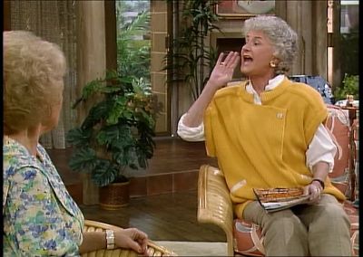 PLEASE DURING THE ENTIRE SECOND ACT THE AUDIENCE KEPT YELLING - The Golden Girls