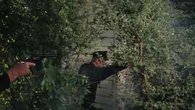 - Please get us out of here.
- Shut up! - Bonnie and Clyde