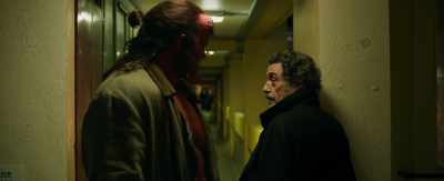 Please, I don't need any help
kicking the dentures out of - Hellboy