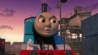 - Please? I'm trying
to catch up with someone, - Thomas & Friends: Big World! Big Adventures! The Movie