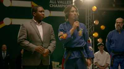 Please join me
in a moment of silence - Cobra Kai