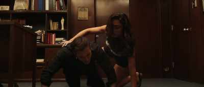 Please let me up.
- Oh, I'm sorry, - The Misadventures of Mistress Maneater