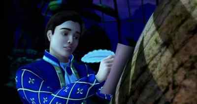 Please meet me in the Rose Garden tonight. - Barbie as the Island Princess