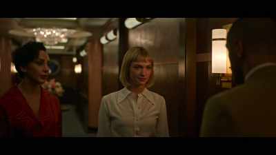 - Please, Miss Collier, allow me.
- [door lock beeps] - Death and Other Details