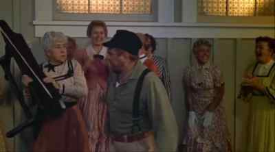Please, miss,
don't do that. - Guns of the Timberland